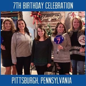We celebrated in Pittsburgh!